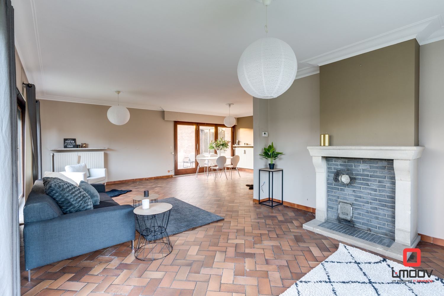 Degelijke woning met tal van mogelijkheden. 