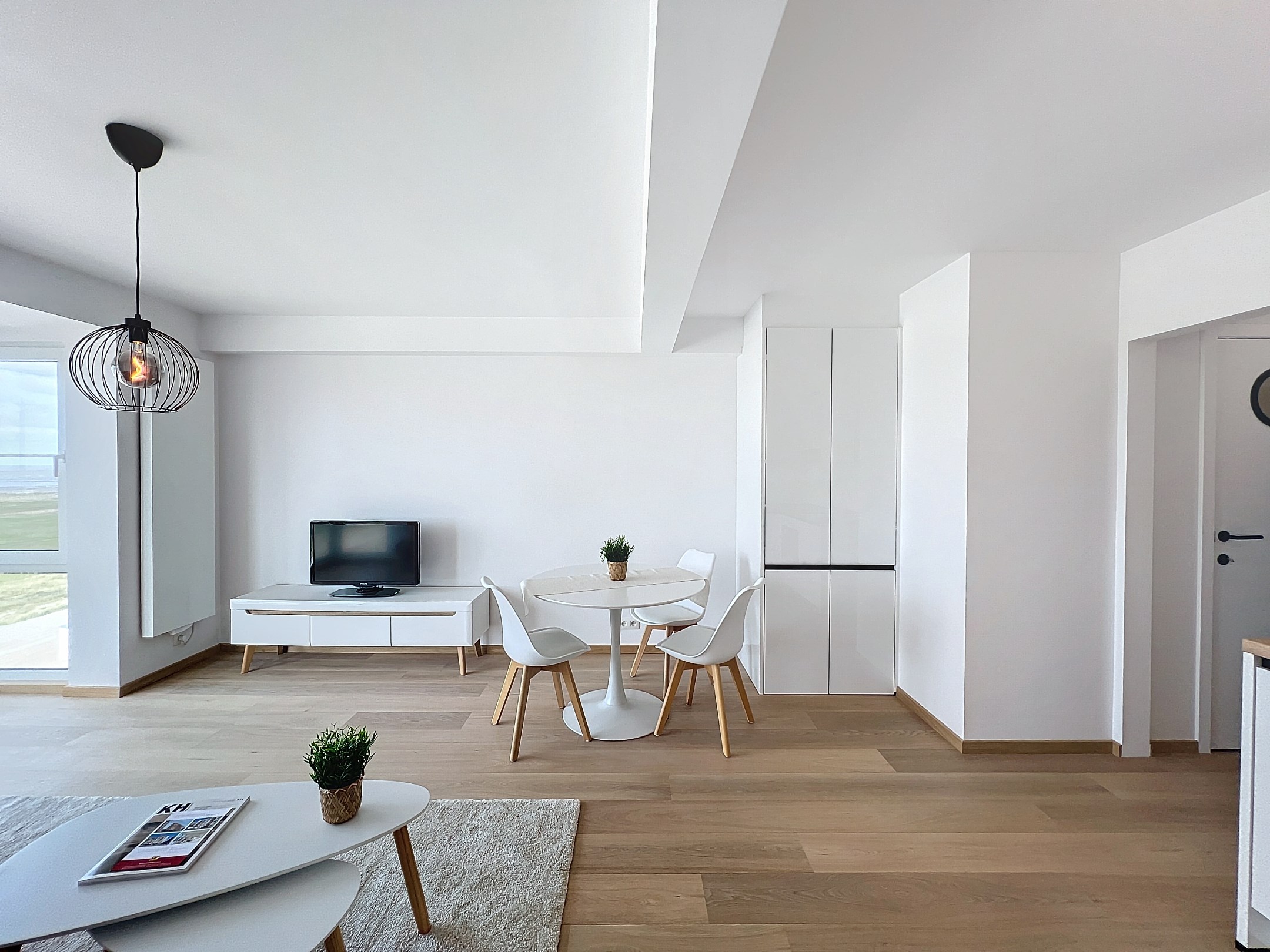 Stijlvol gerenoveerd 1-slaapkamerappartement met zeezicht op een toplocatie 