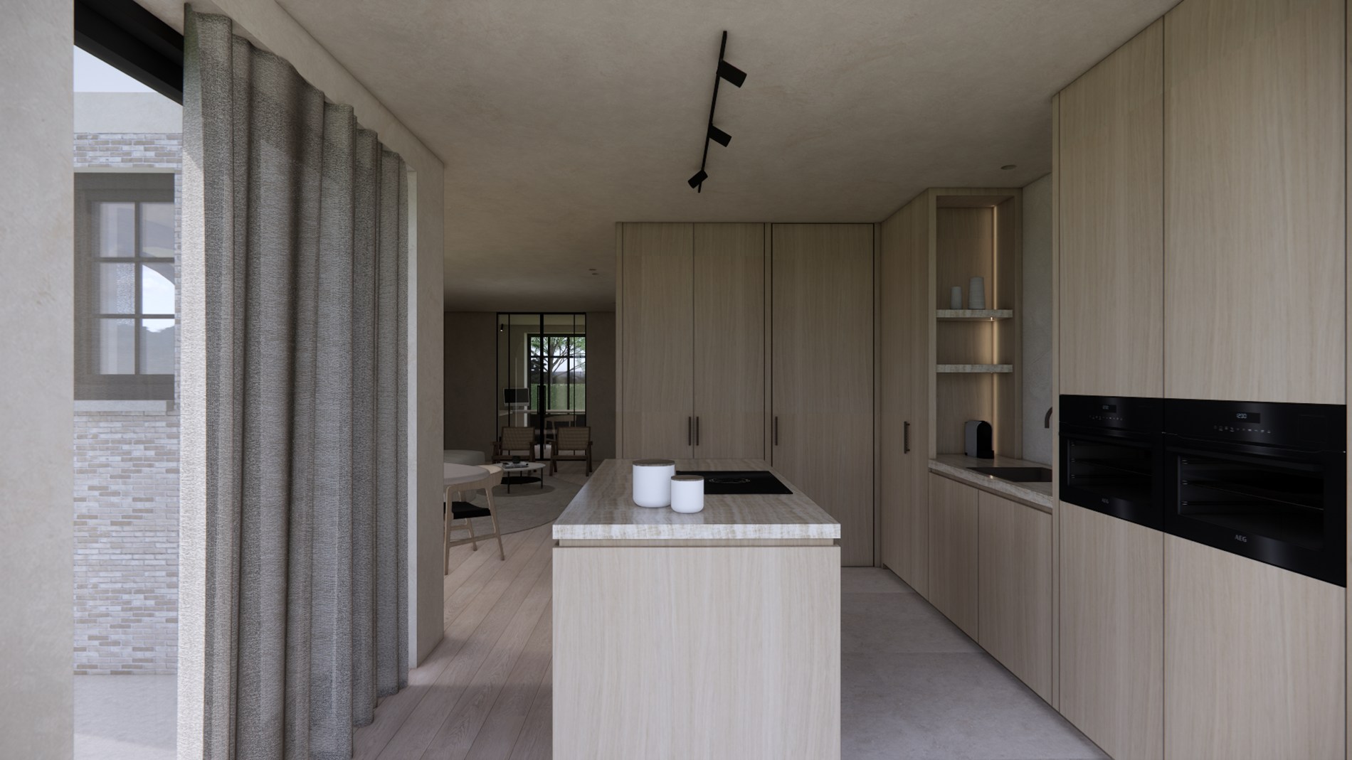 Twee halfvrijstaande nieuwbouwwoningen 