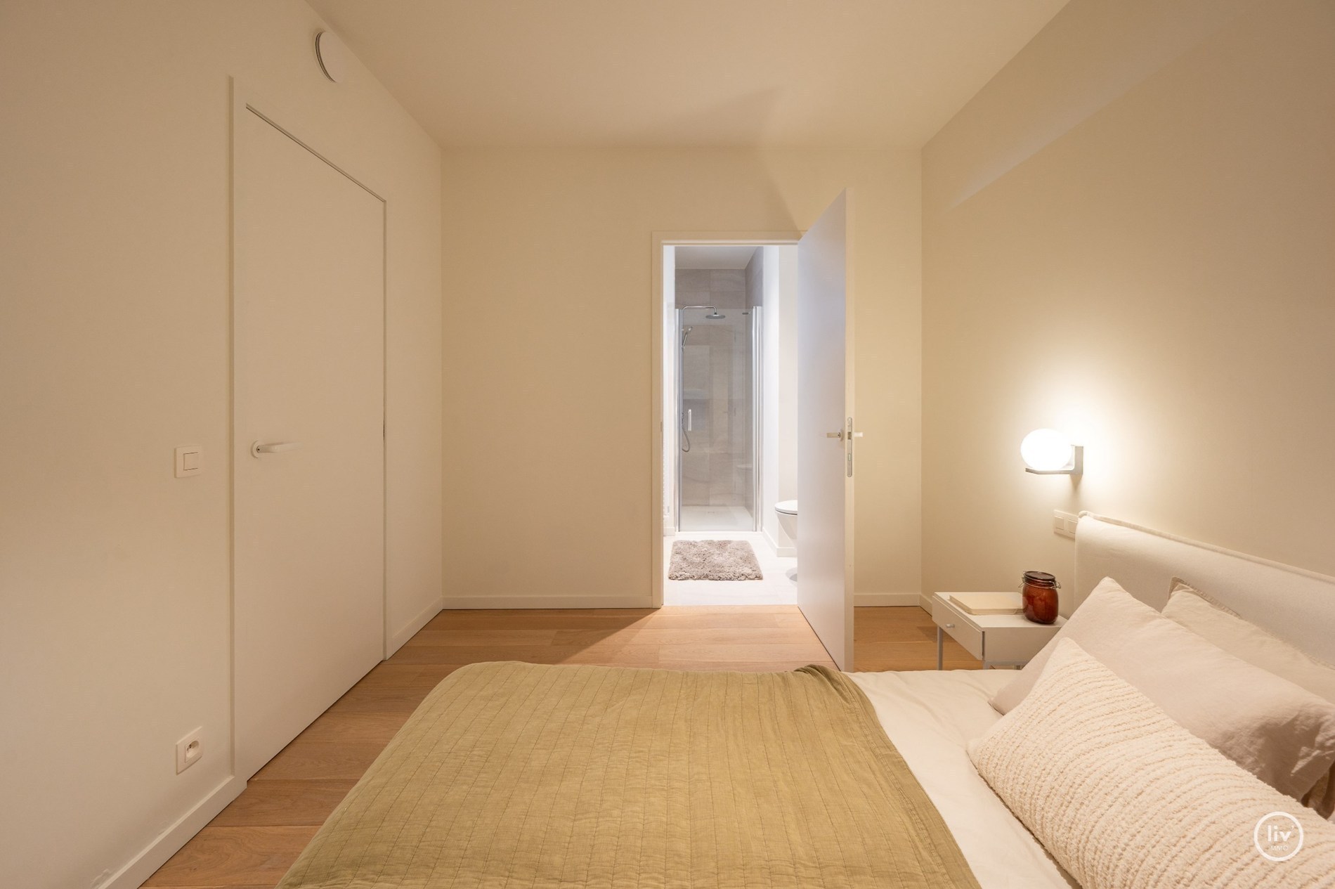 Appartement de 2 pièces bien situé à la Résidence Hoost. 
