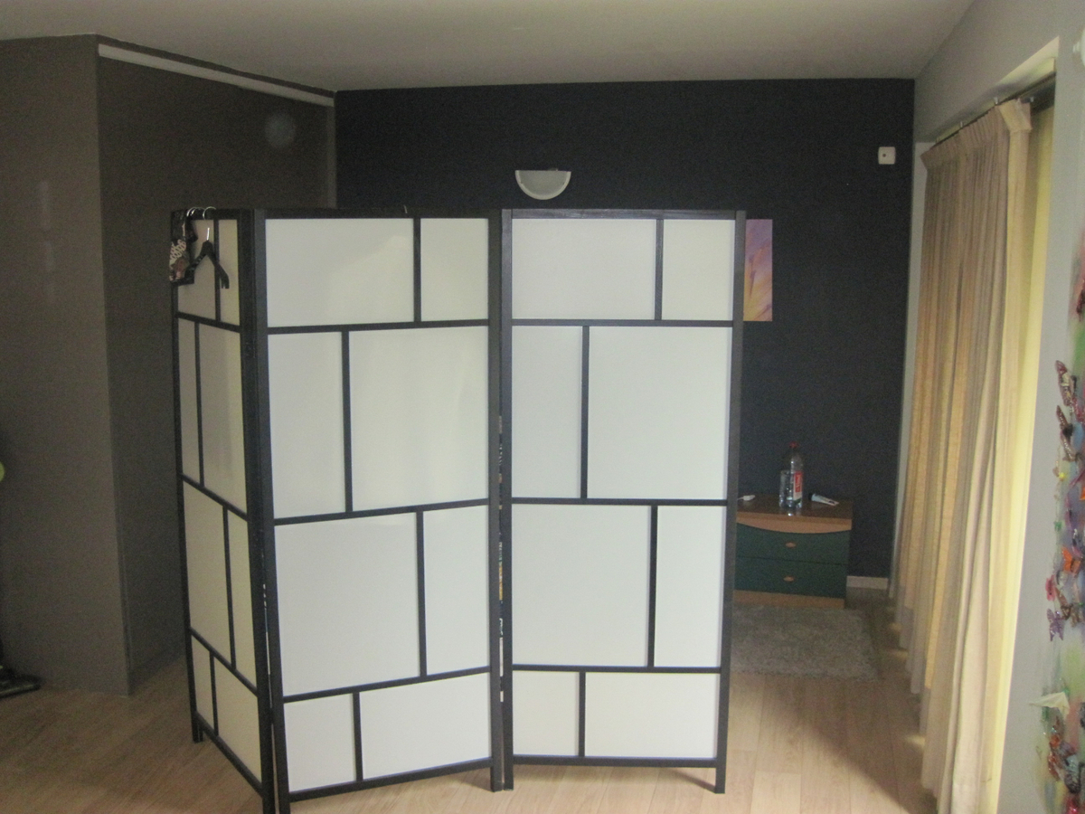 Aangenaam 1-slp-appartement nabij Station (in t groen met terras). 