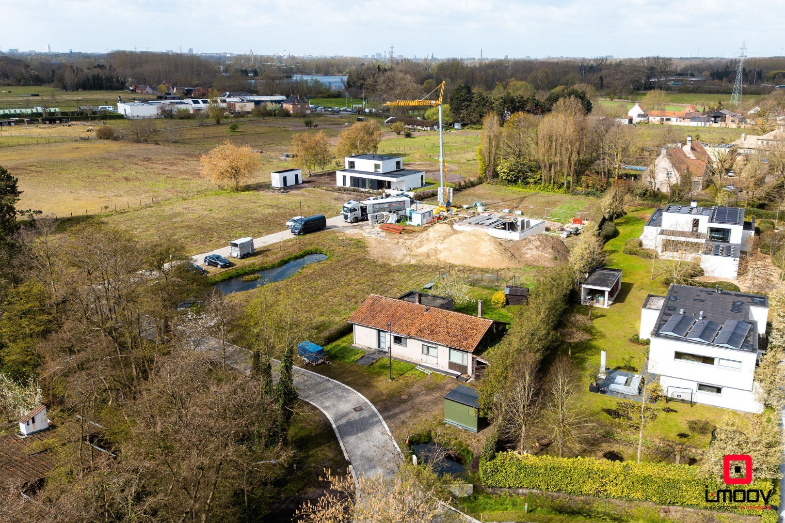 Bouwgrond (725 m²) op residentiële ligging in Destelbergen 