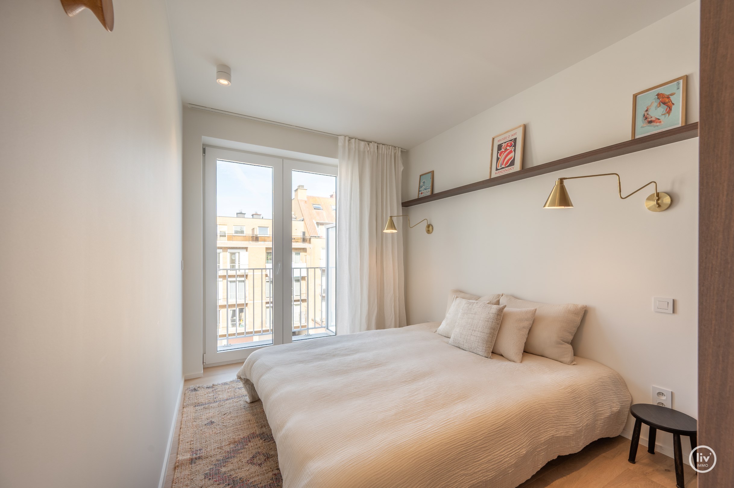 Appartement neuf unique avec 2 chambres situé dans un emplacement fantastique sur l'avenue Paul Parmentier. 