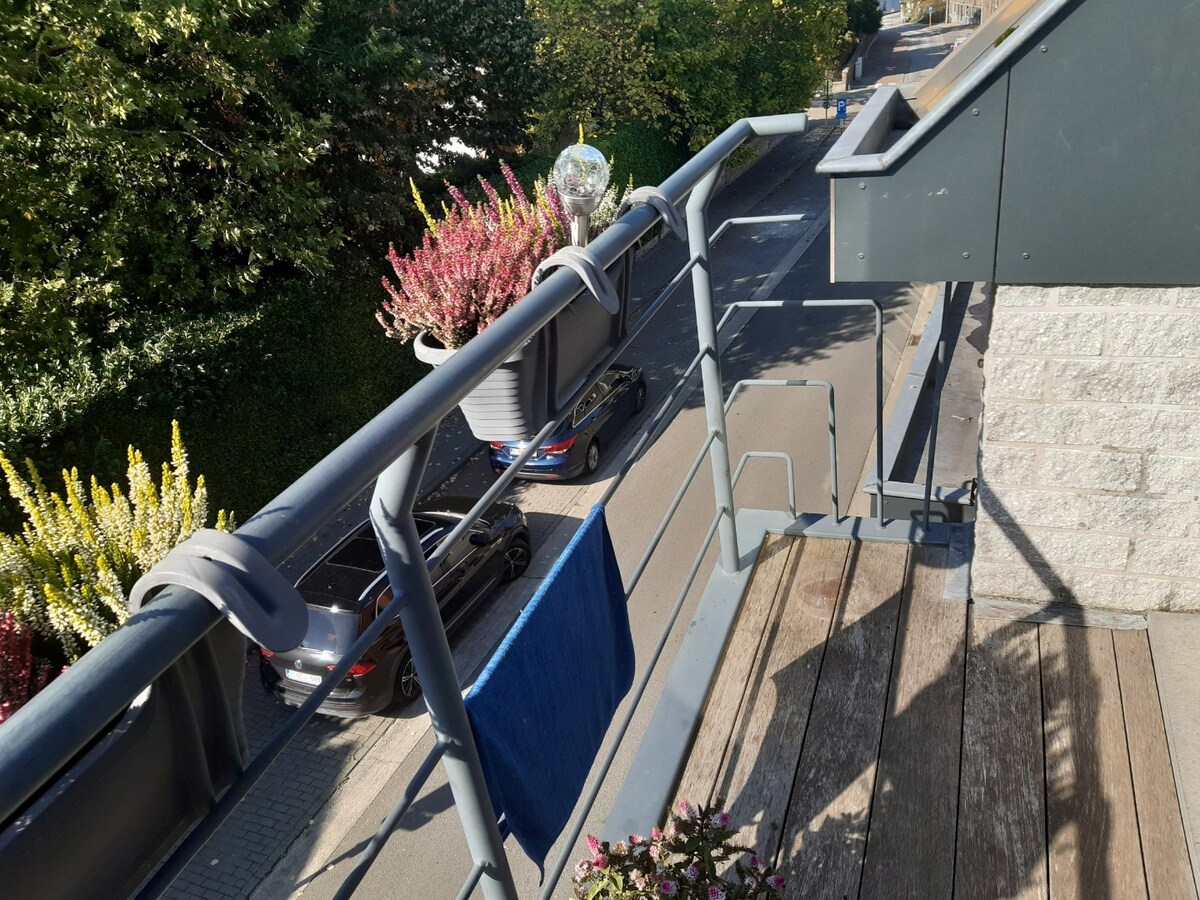 Ruim duplex 2 slpk-appartement in centrum Gavere. 
