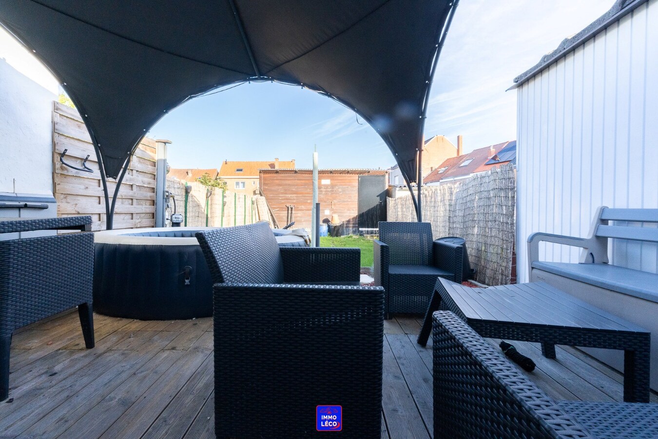 Maison rénovée avec terrasse et jardin, dans le centre de Mouscron 