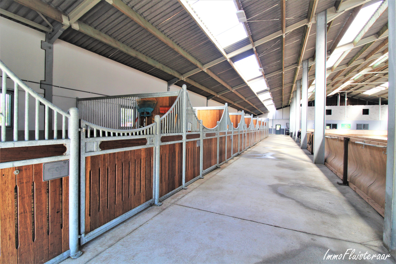 Professional recently built equestrian center on more than 3ha at Hannut (Luik/Liège; Belgium) 