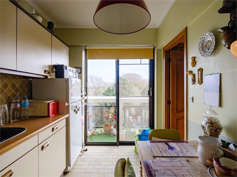 Appartement met open zicht 