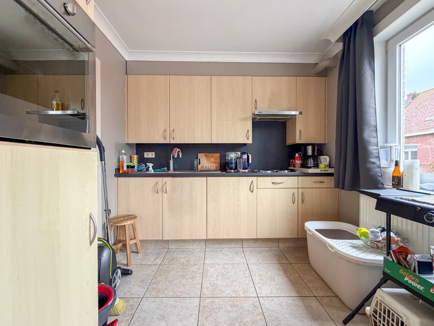 Energiezuinig 2-slp appartement (88 m²) met groot terras, Eernegem. 