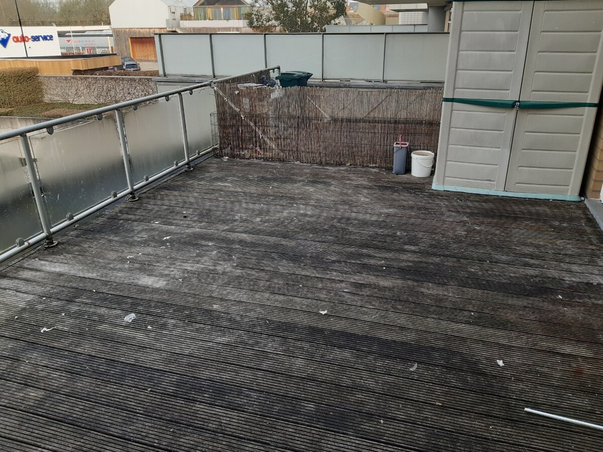 Tof 1-slp-appartement met ruim leefterras ! 