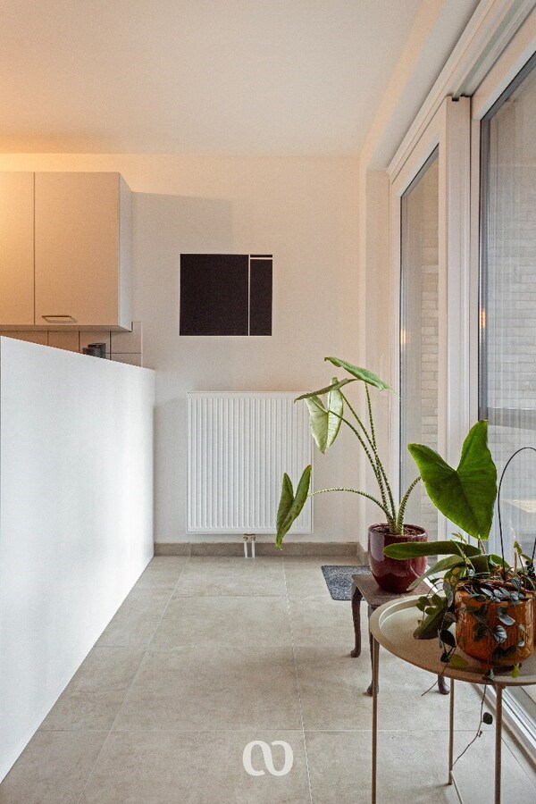 Zeer ruim appartement met twee slaapkamers in Oudenaarde 