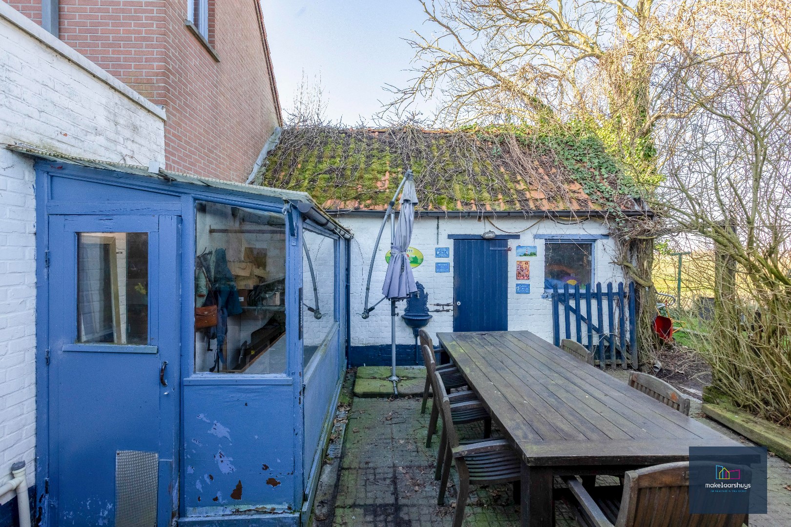 Te renoveren HOB op schitterende locatie te Drongen 