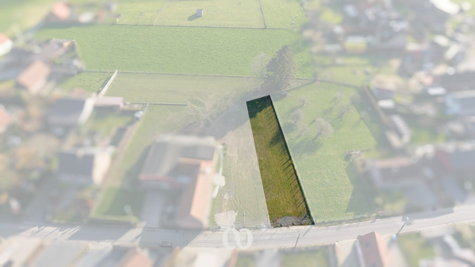 Prachtig gelegen zuid gerichte bouwgrond 