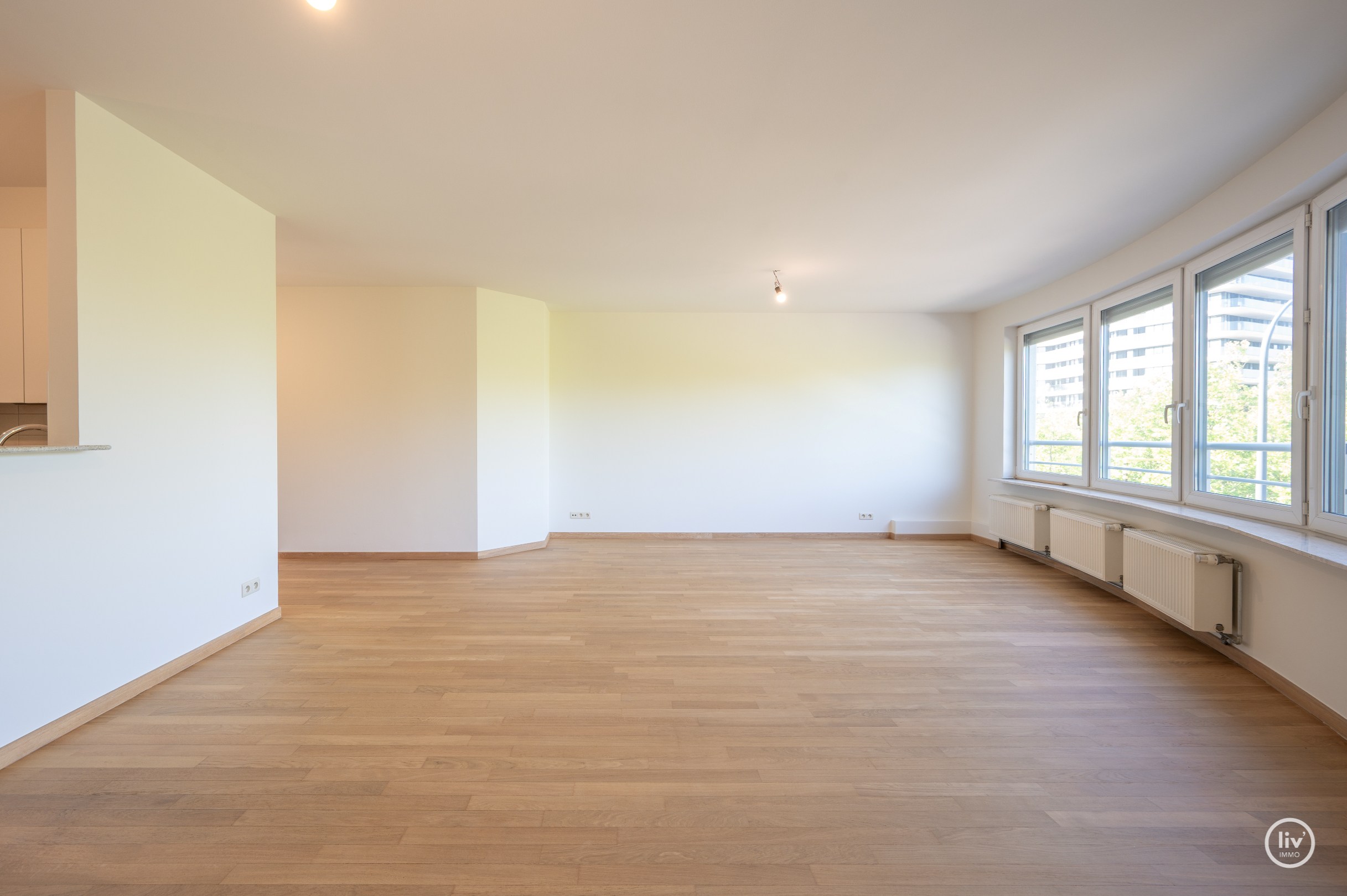 Instapklaar twee slaapkamer appartement op een toplocatie te Knokke. 