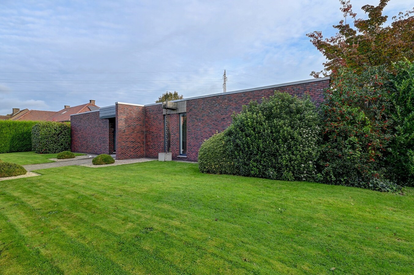 Design laagbouwvilla op een perceel van 15 are 