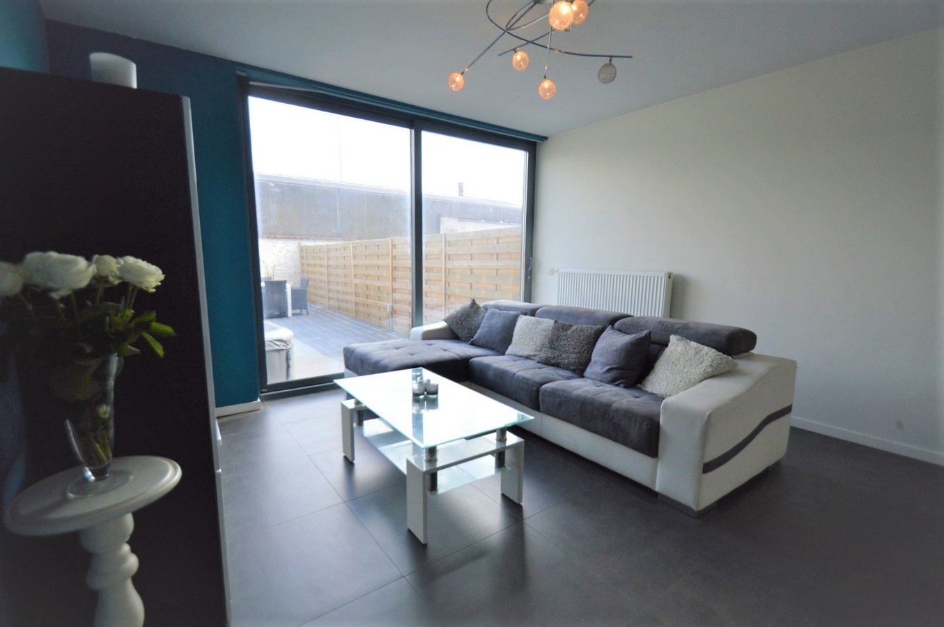 Trendy, recente woning met zongerichte tun - Zeebrugge 