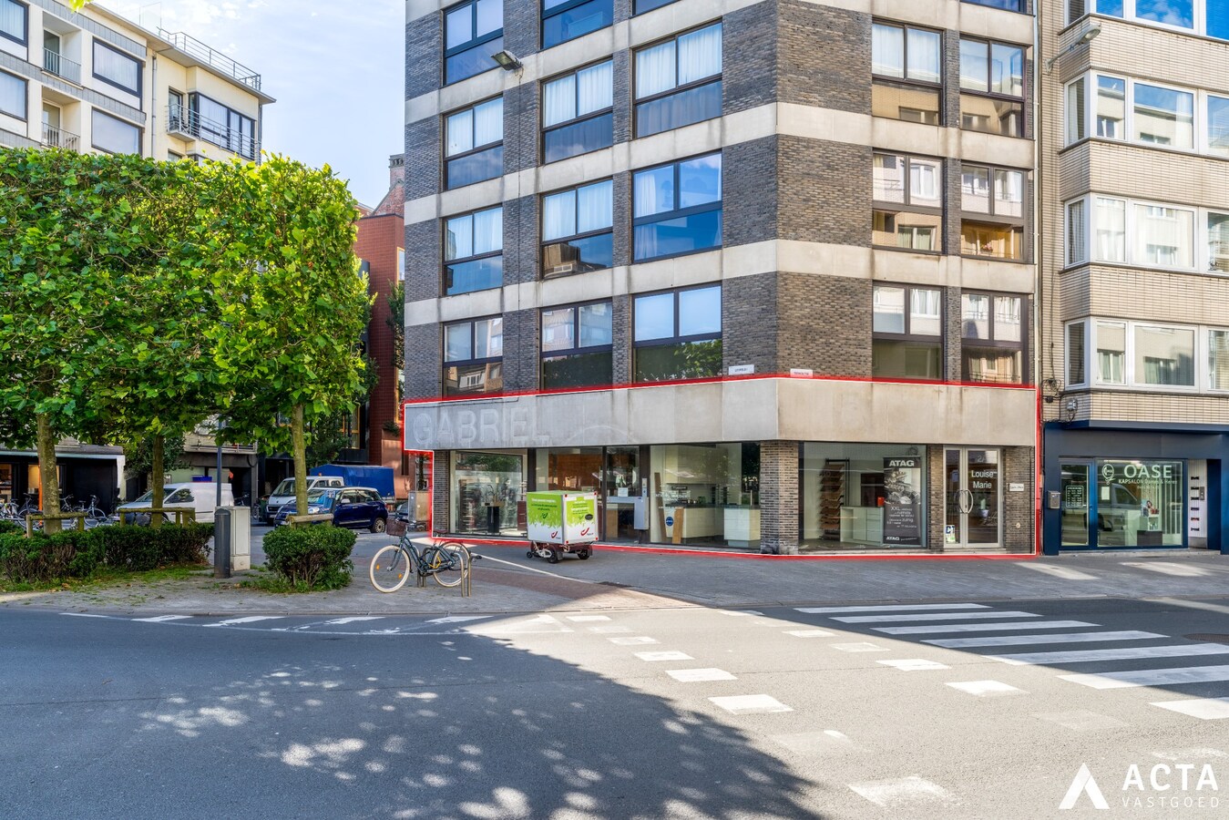 Te huur winkelruimte - Oostende