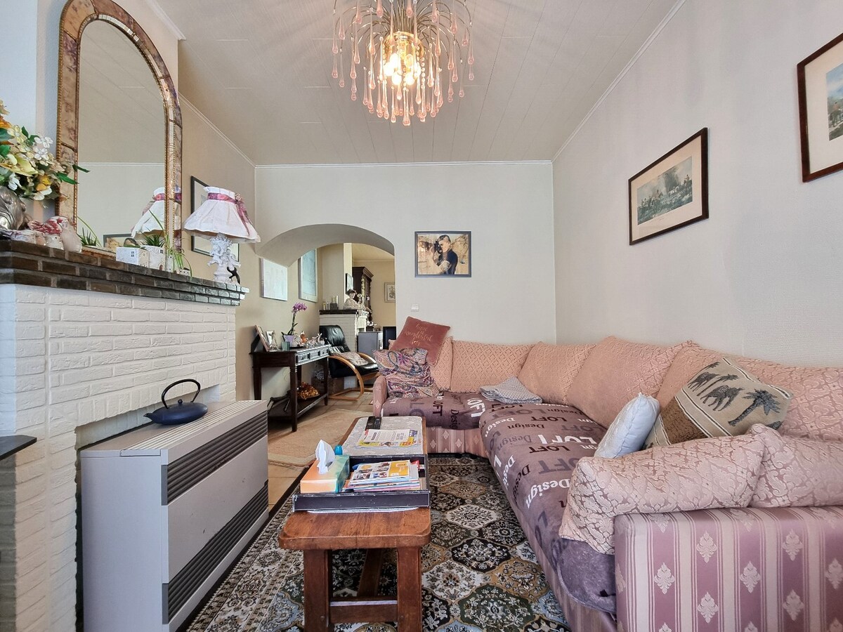 Centraal gelegen woning met leuke tuin te Knokke 