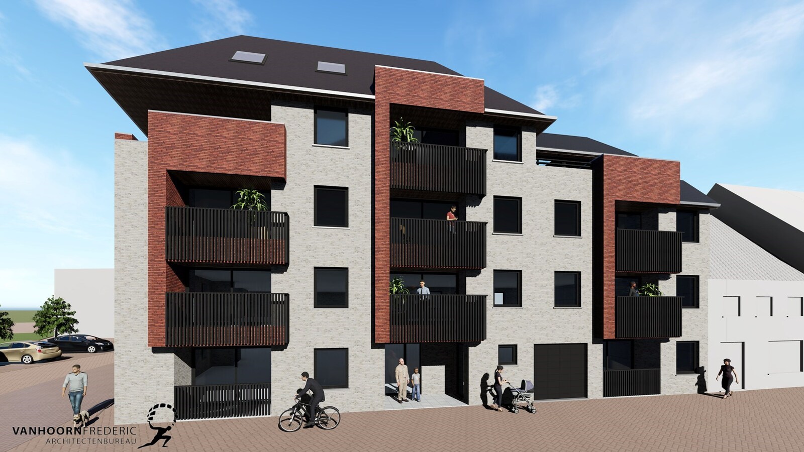 Gelijkvloers nieuwbouwappartement - Residentie Hannelore VIII Oudenburg 