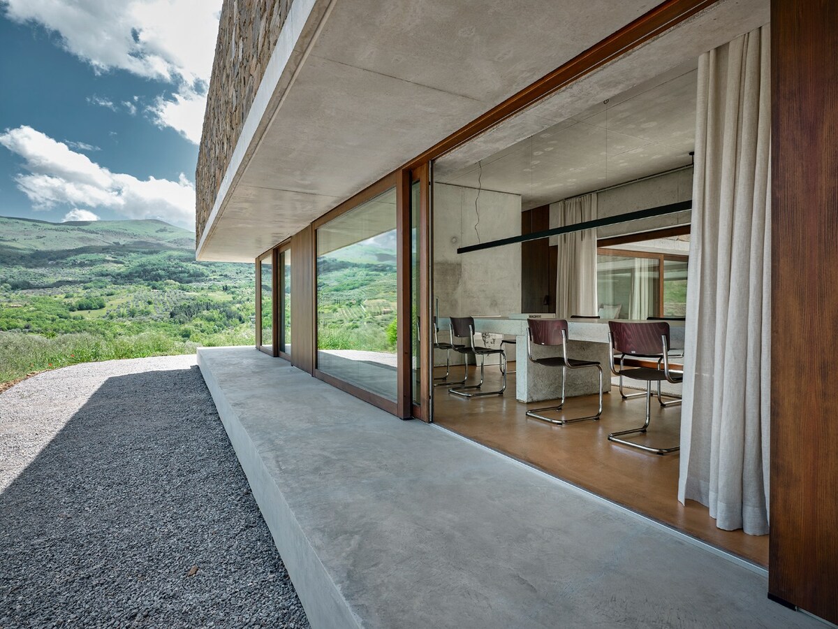 Een architecturale oase in het hart van Toscane 