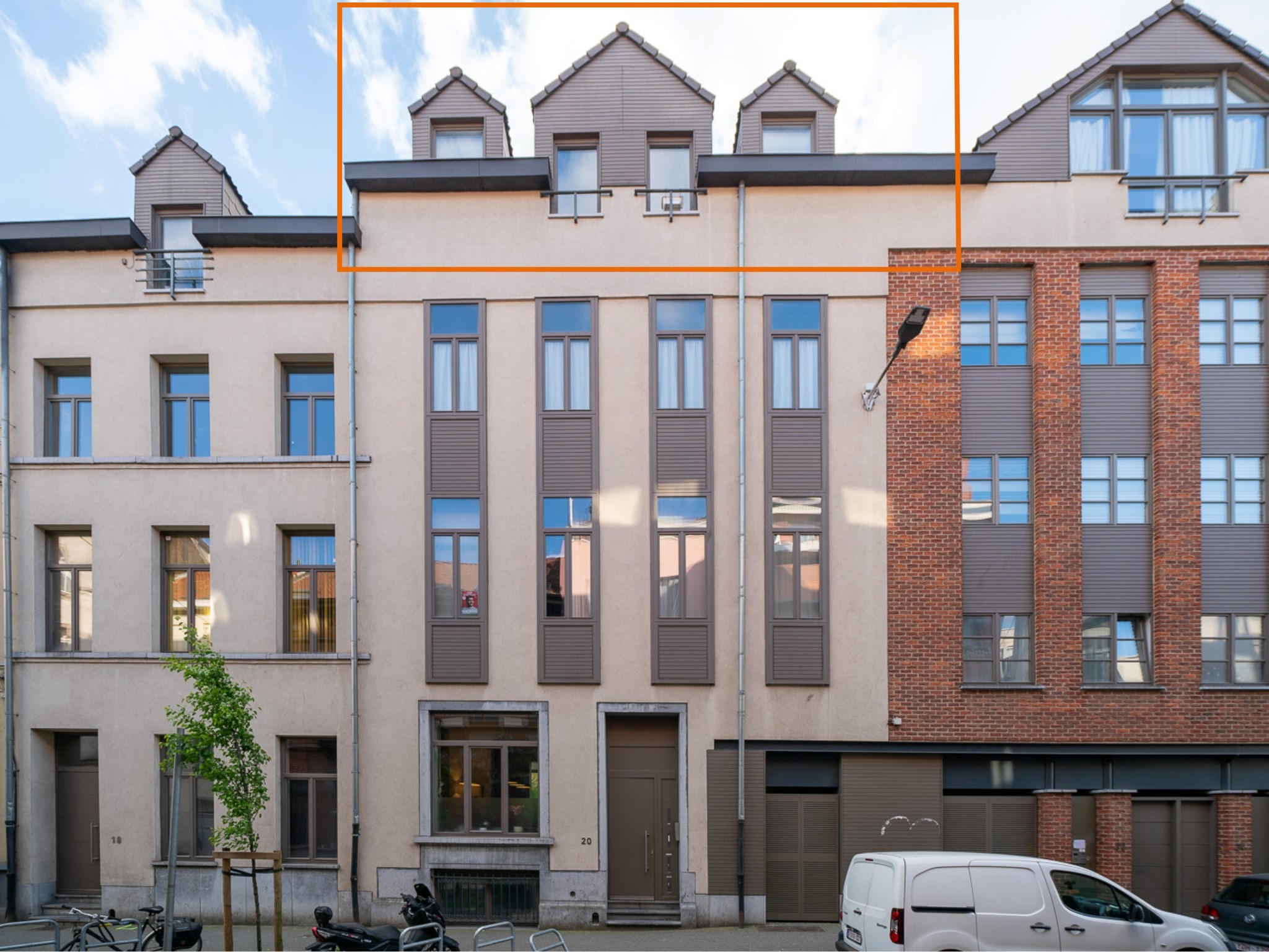 Knappe loft met 2 kamers nabij Brussel centrum 