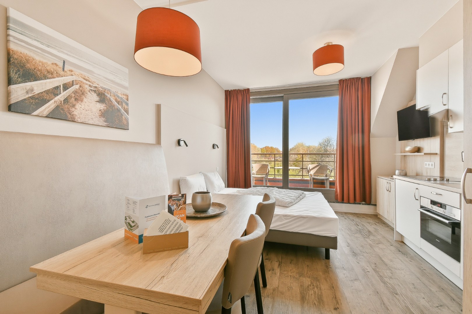Vernieuwd gemeubeld vakantieappartement 