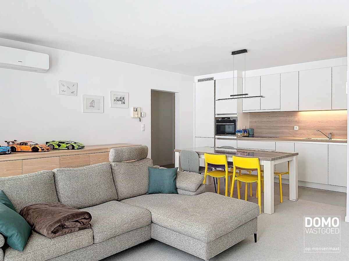 Zeer goed onderhouden appartement met 2 slaapkamers te Munsterbilzen - Energielabel B 