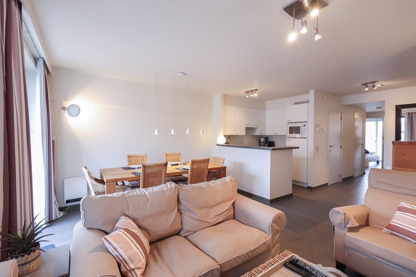 App. avec 2 chambres 