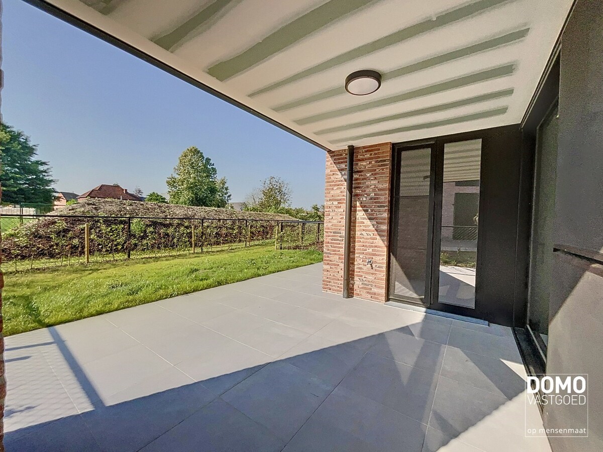 Energiezuinig gelijkvloers nieuwbouwappartement appartement met tuin ondergrondse autostandplaats - 108m² - EPC A 