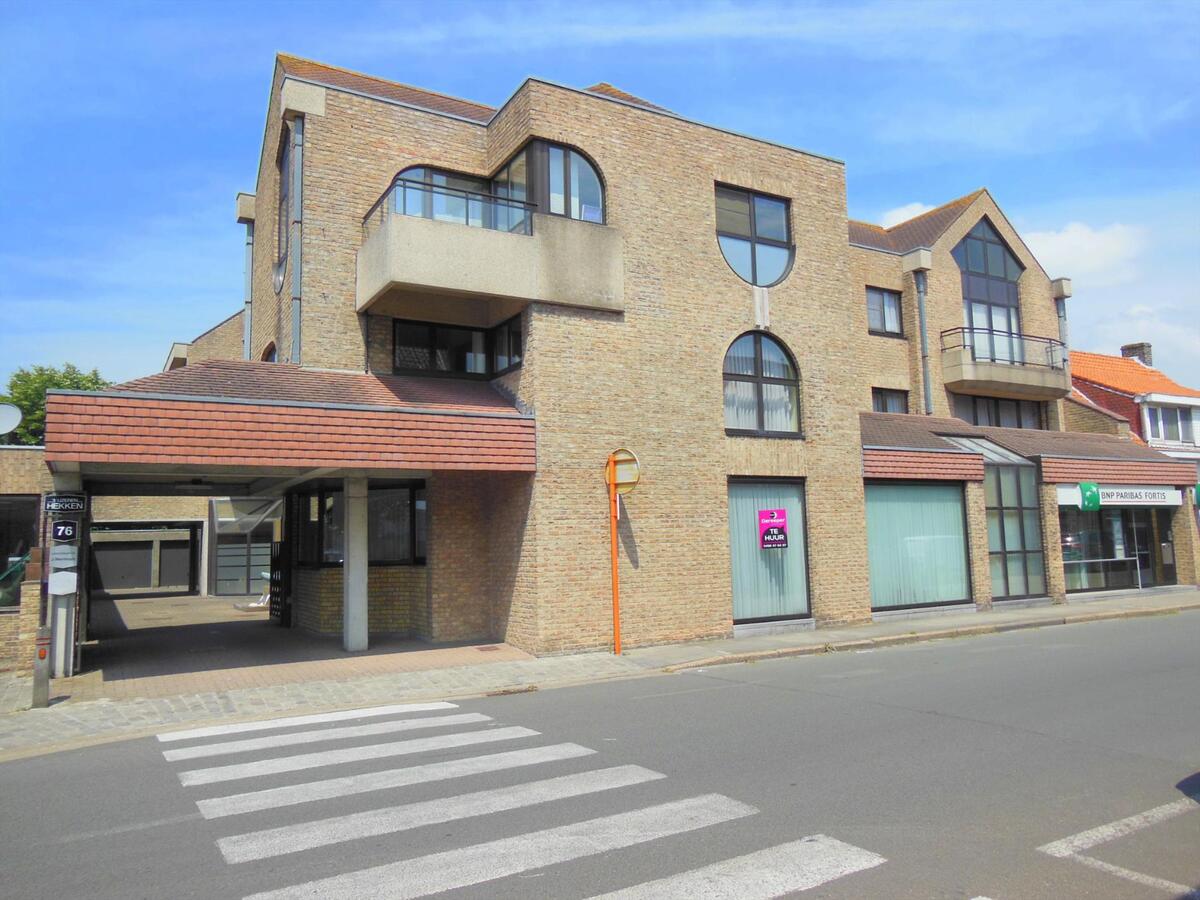 Ruim gelijkvloers appartement met 3 slaapkamers 