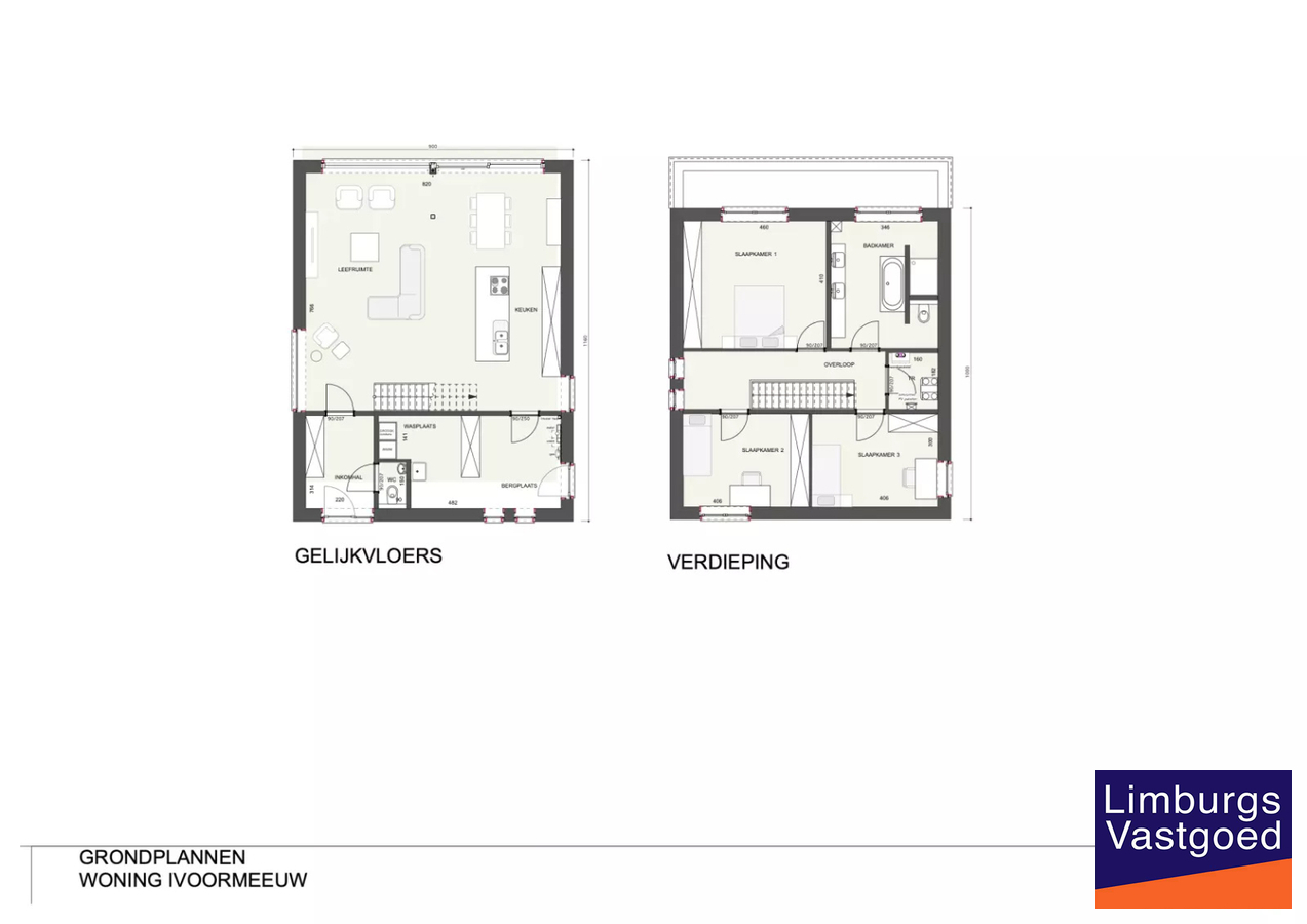 Nieuwbouwwoning, open bebouwing, 3 slpk, 14a 53ca, rustig gelegen te Kermt 