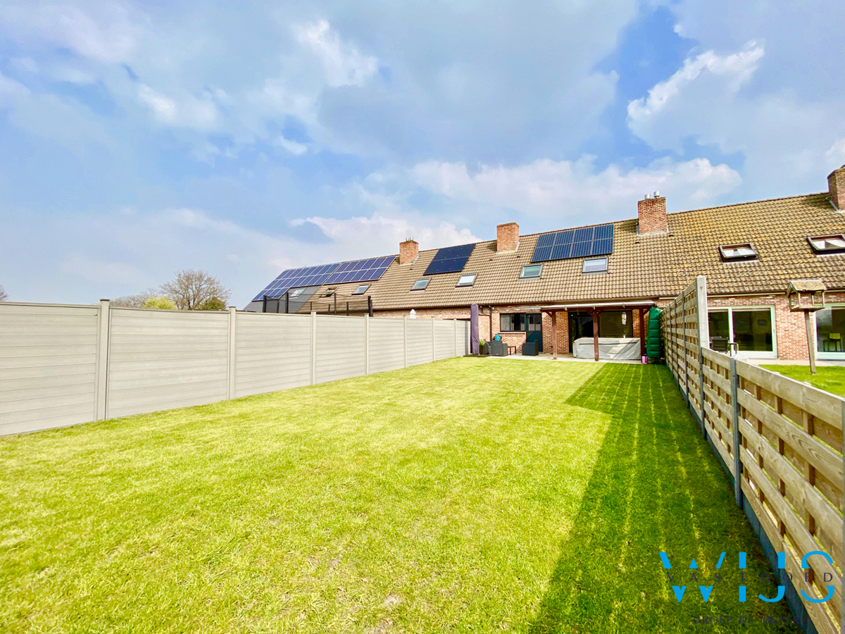 Toffe gezinswoning met 3 slaapkamers, garage &amp; zonnige tuin te Ertvelde Rieme! 