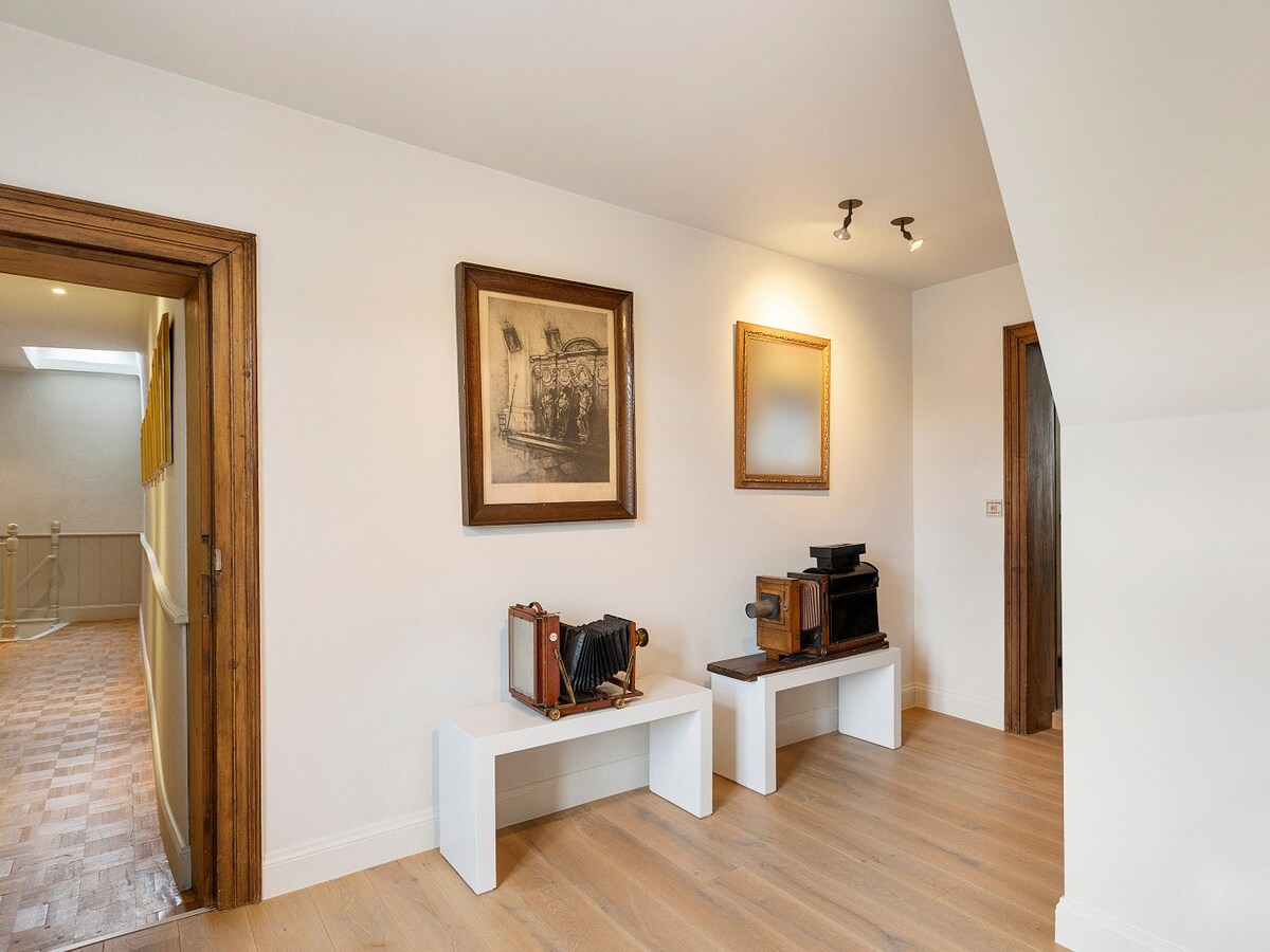 Charmant handelspand met woonst op de markt in Kruishoutem 