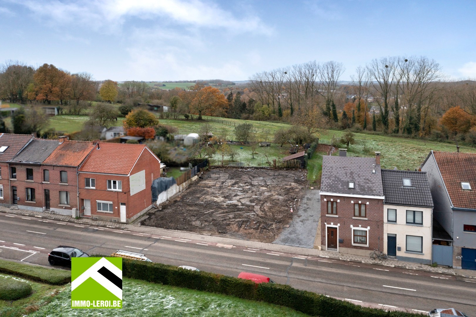 Projectgrond met vergunning voor 5 appartementen 