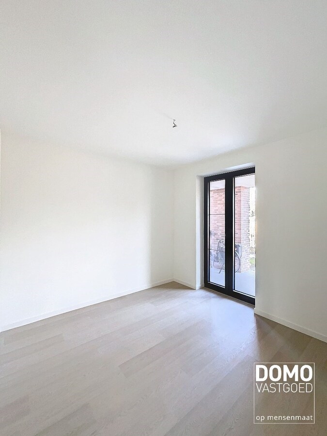 Energiezuinig gelijkvloers nieuwbouwappartement appartement met tuin ondergrondse autostandplaats - 108m² - EPC A 