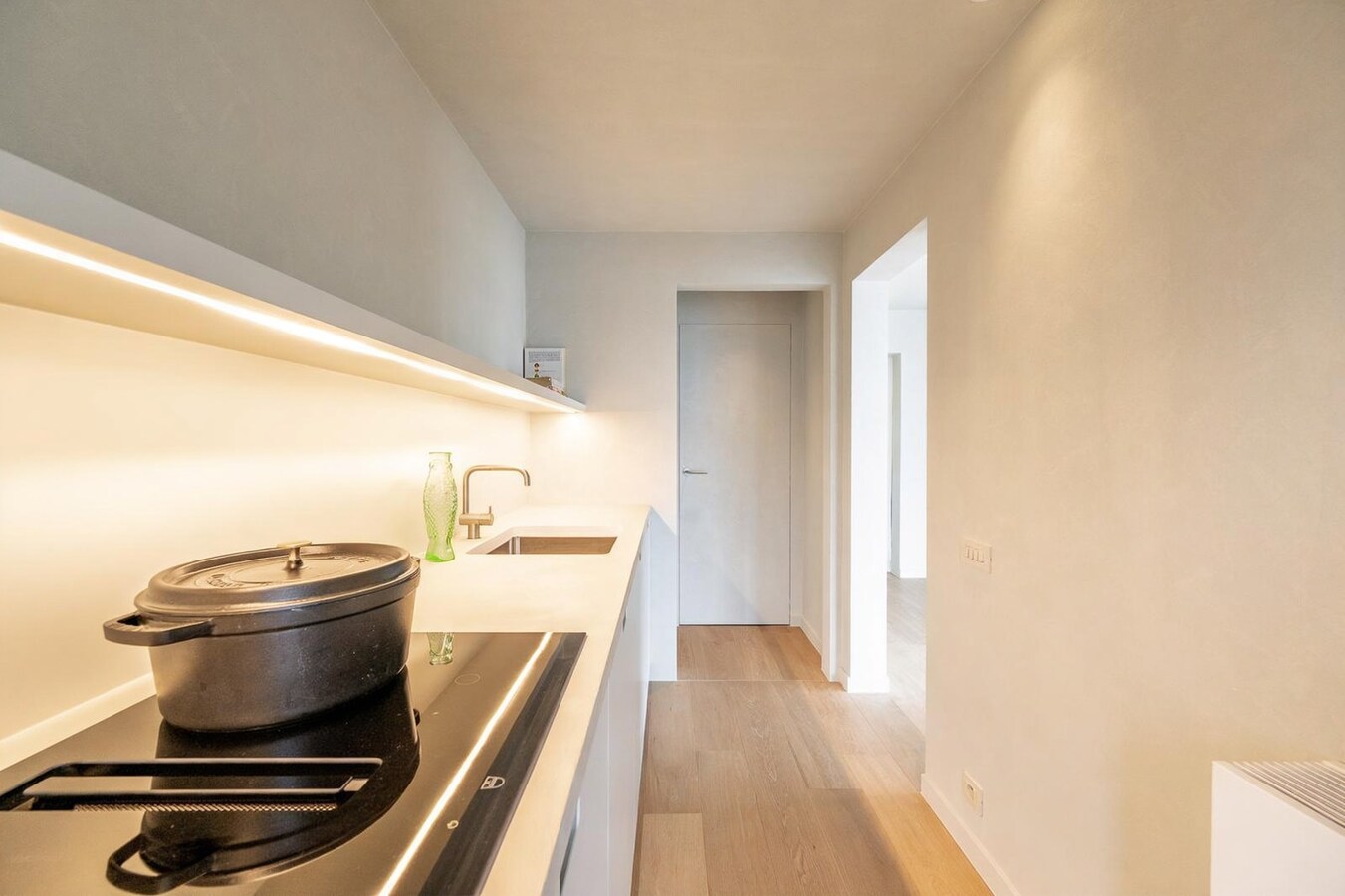 Stylish renovated apartment with partial sea view in Koksijde! 