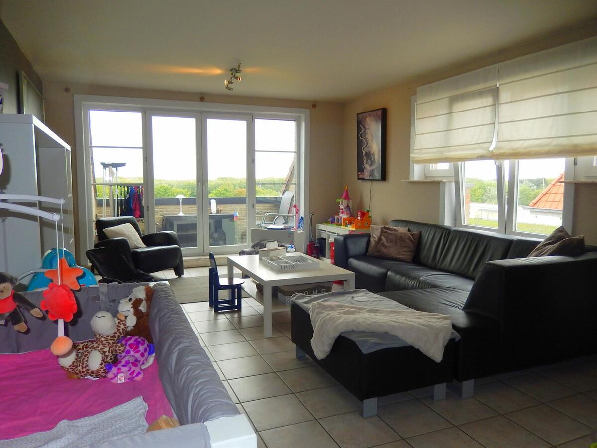 Duplex met 4 slaapkamers en zicht op de duinen 