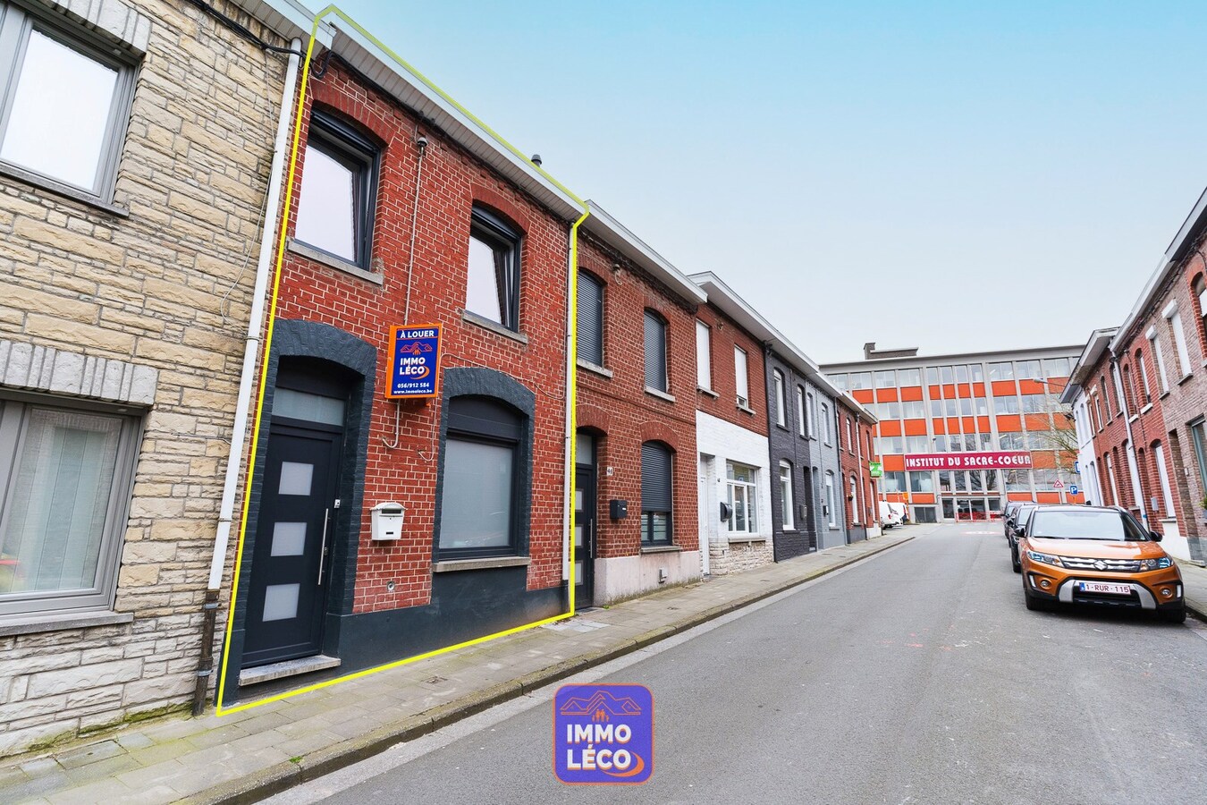 Maison rénovée 3 chambres et jardin, en plein centre de Mouscron 