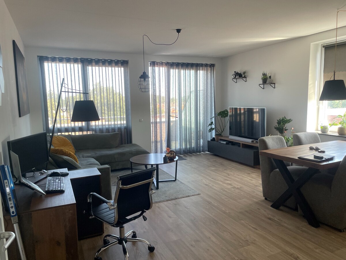 Appartement te huur in het centrum van Reusel gelegen aan de Molenstraat 8A-24 in het complex ‘De Mulder’. 