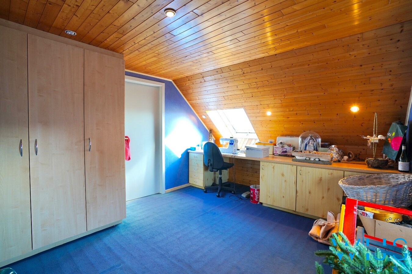 Stevig woonhuis aan de rand van het centrum van Sleidinge 