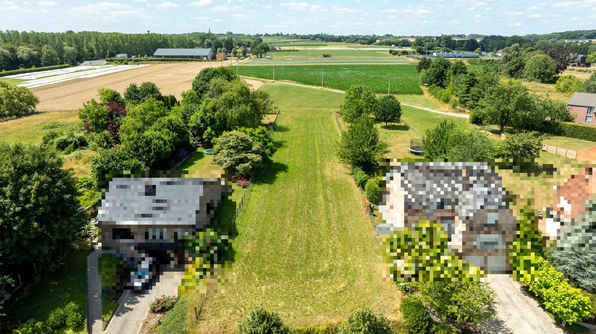 Prachtig perceel bouwgrond voor open bebouwing 