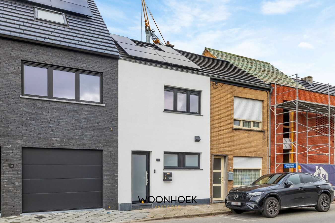 Energiezuinige 3 slpk-woning met 6 zonnepanelen te Lokeren 