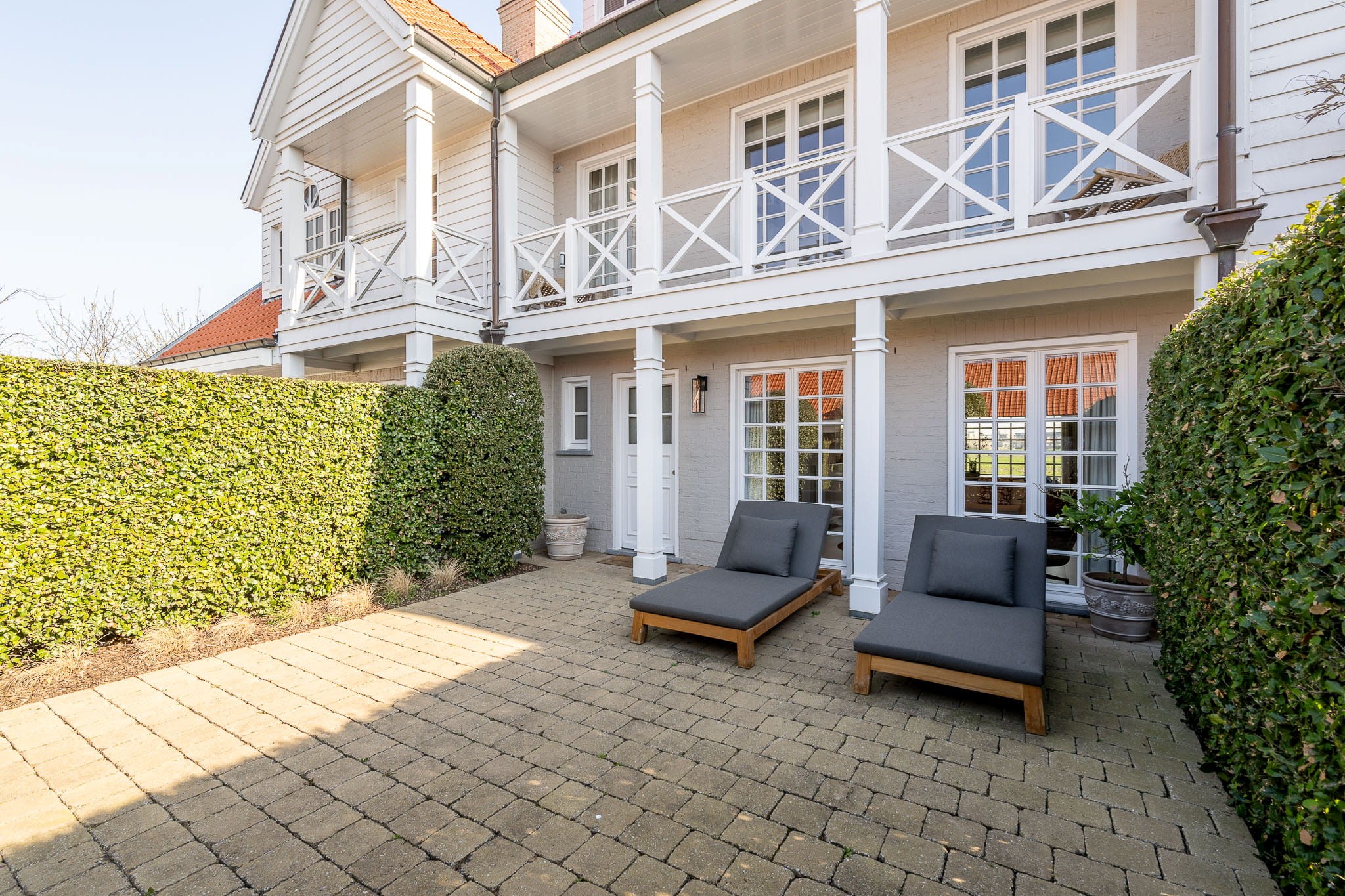 Maison récemment rénovée à vendre avec une vue magnifique sur les polders. 