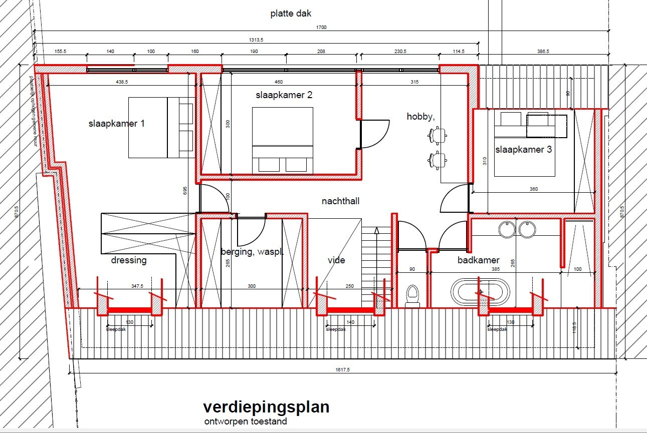 Verder af te werken woning in Bellem 