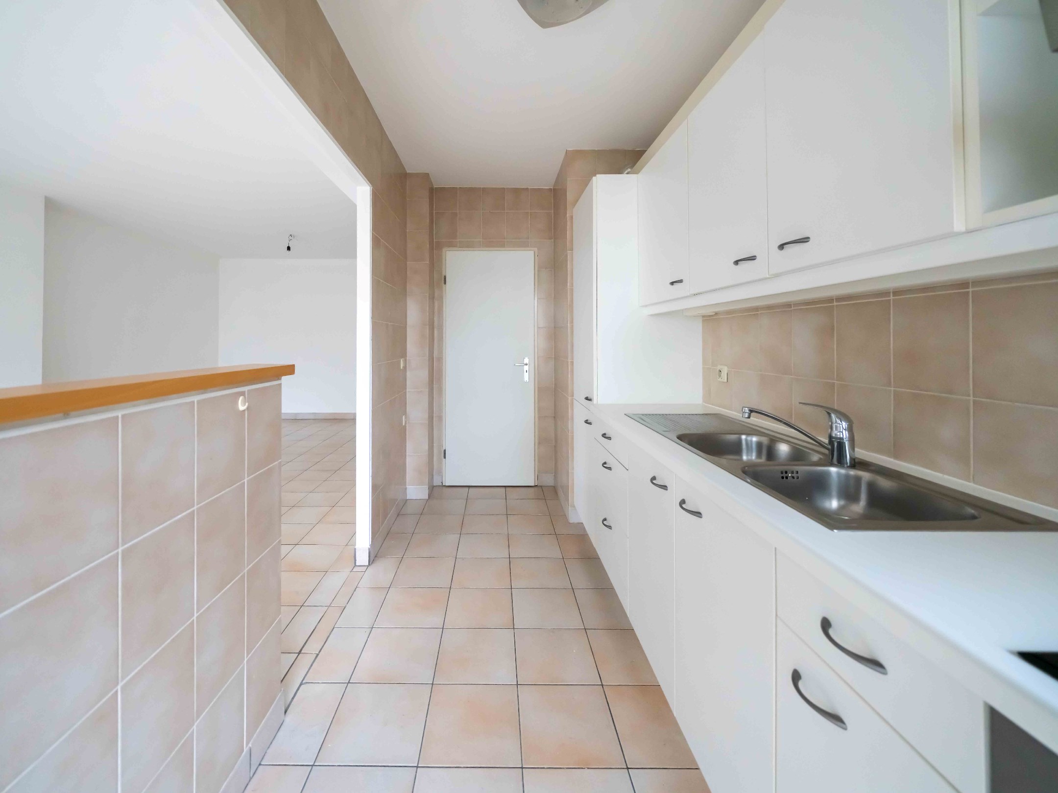 Ruim appartement met 1 slaapkamer en 2 terrassen 