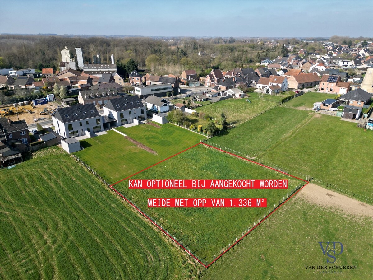 IN OPTIE ! Half Open Bebouwing met afzonderlijke garage 