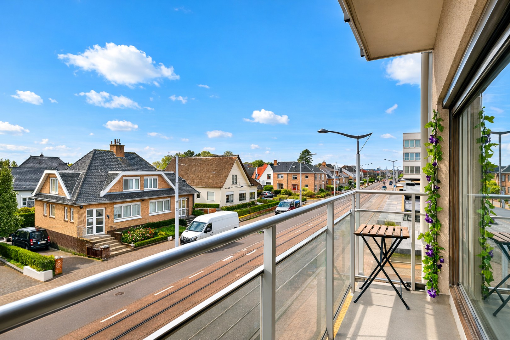 Appartement met 2 kamers en 2 terrassen 