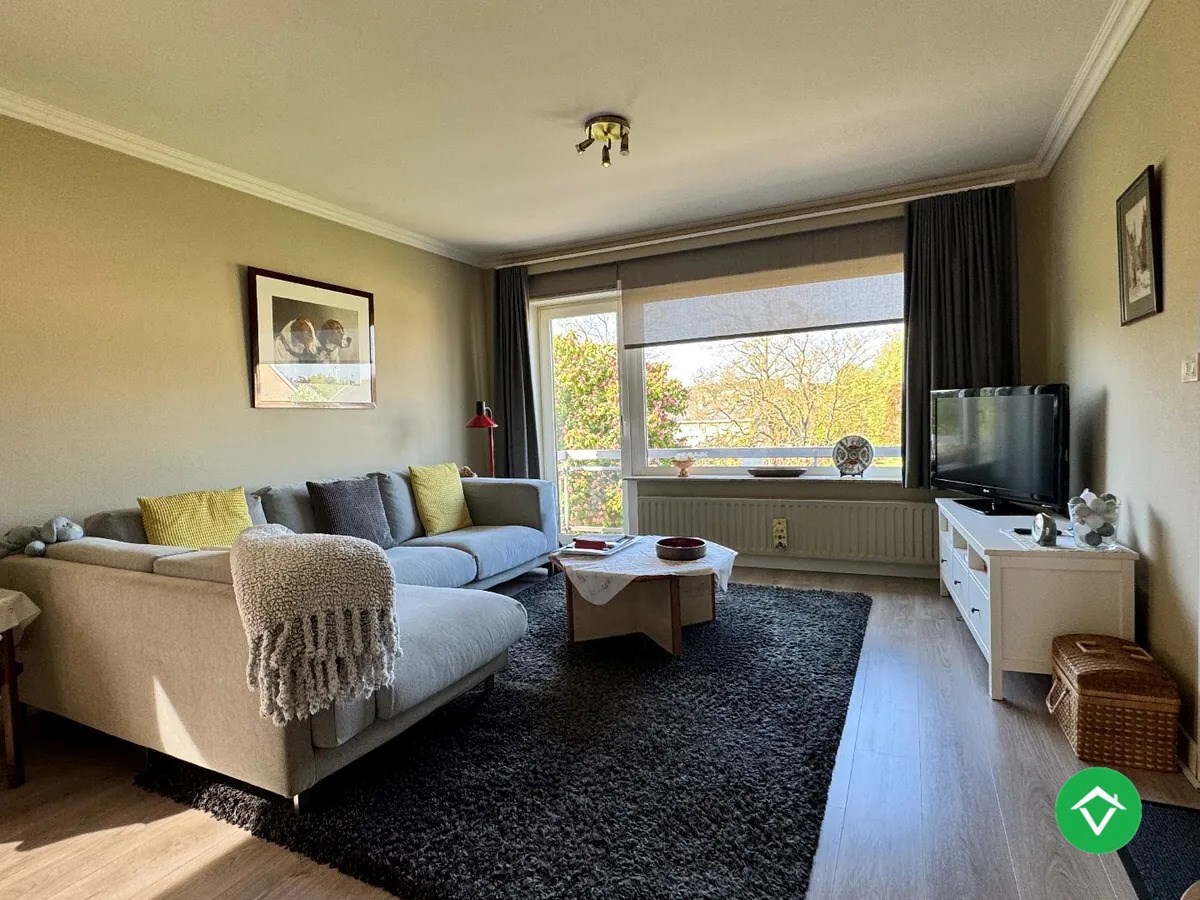 Rustig gelegen appartement met 2 slaapkamers te Assebroek 