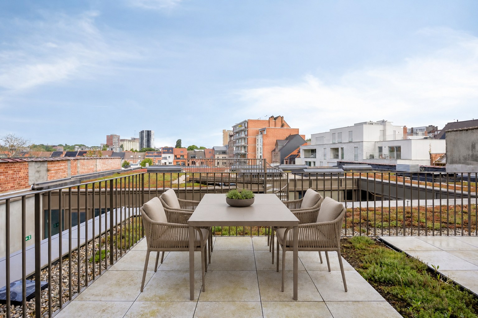 Nieuwbouw studio met 15,1m2 terras in hartje Leuven met kelderberging en parkeermogelijkheden! 6% BTW mogelijk! 