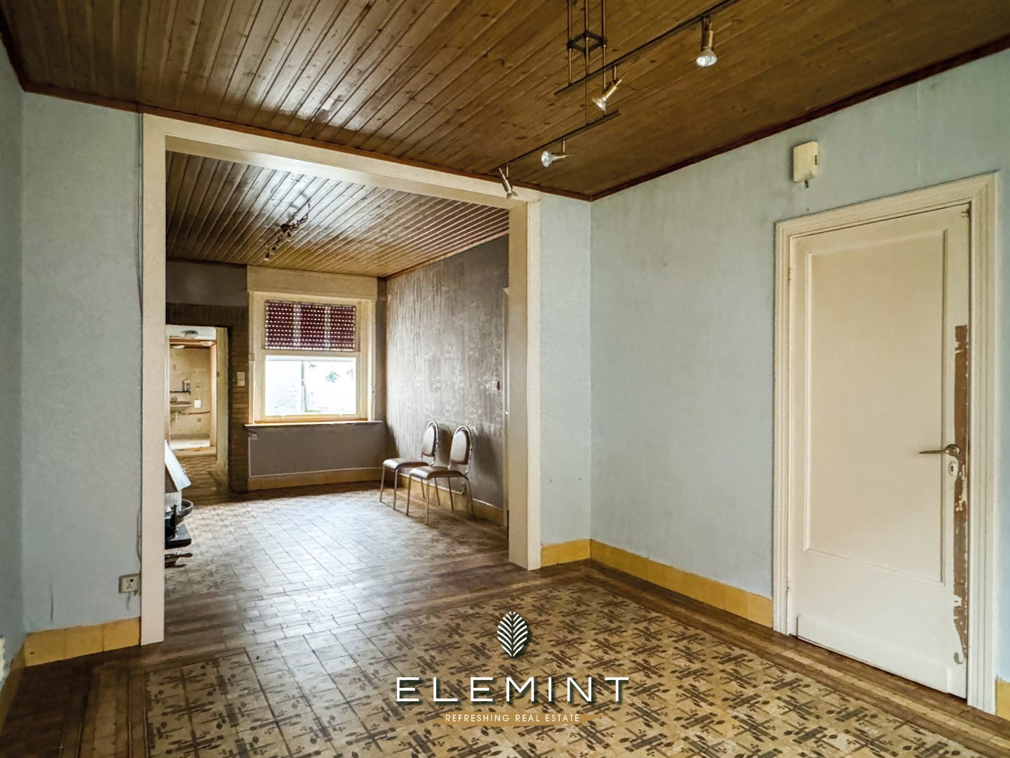 Te renoveren woning in het centrum van Heule op een perceel van 290 m² 