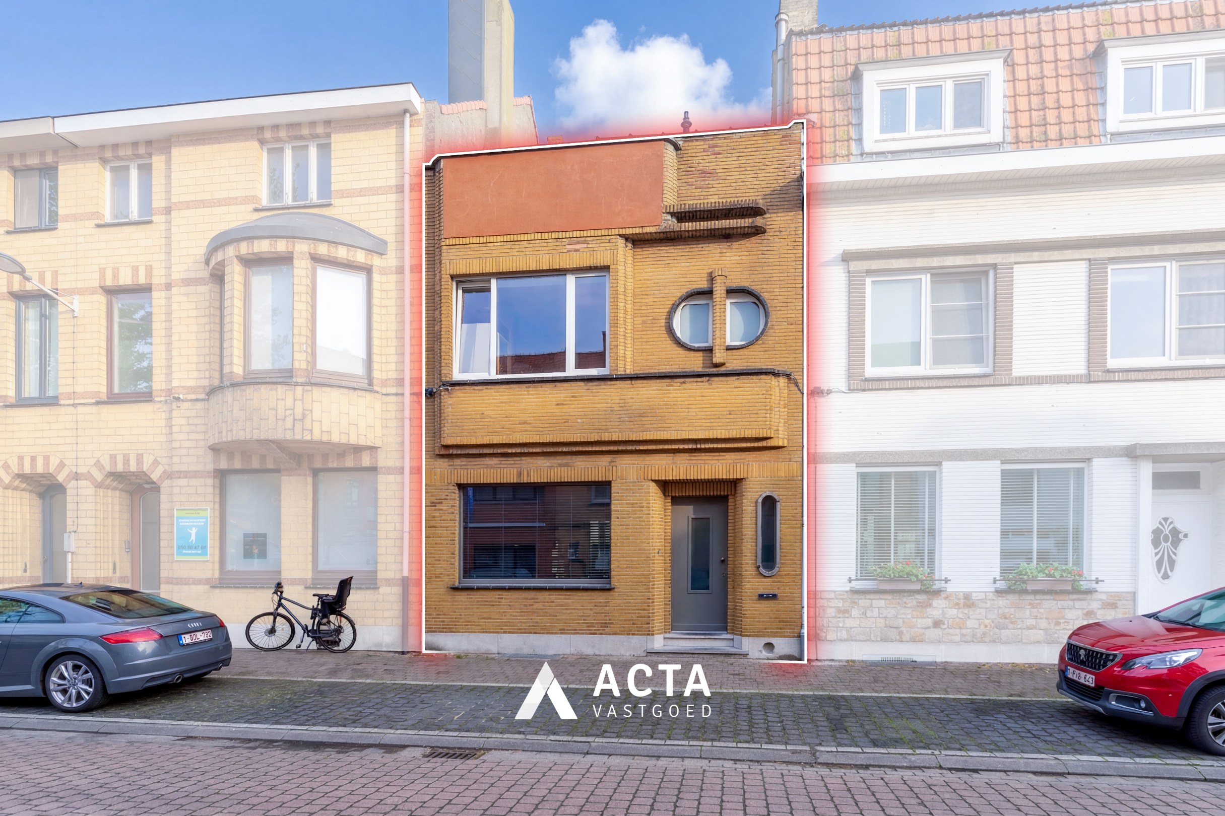 Instapklare stadswoning met drie slaapkamers en tuin 